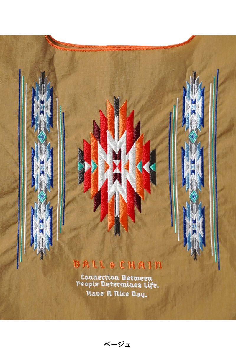 Ball & Chain(ボールアンドチェーン)NATIVE-2 (M) ネイティブM ショッピングバック トートバッグ 301053 -7