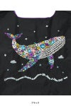 Ball & Chain(ボールアンドチェーン)FLOWER WHALE (M) フラワーホエール クジラ M ショッピングバック トートバッグ 301054 -9
