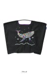 Ball & Chain(ボールアンドチェーン)FLOWER WHALE (L) フラワーホエール クジラL ショッピングバック トートバッグ 301154 -8