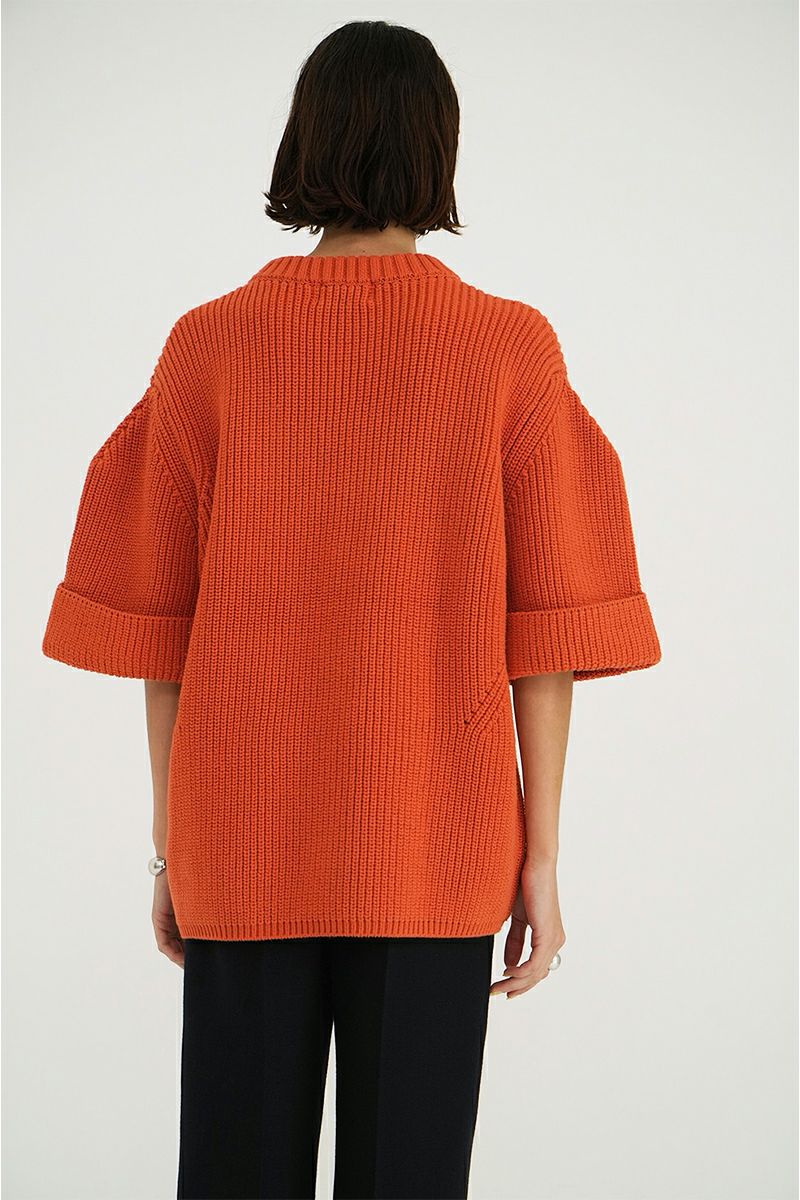CLANE OVER HALF SLEEVE KNIT TOPS ニット 半袖 CLANE(クラネ) OVER HALF SLEEVE KNIT TOPS - COLDBECK ONLINE（コール