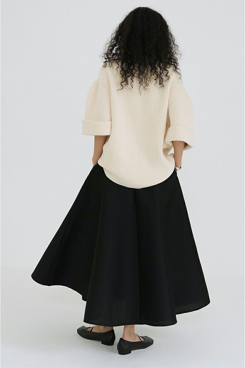 CLANE(クラネ) | CLANE(クラネ)OVER HALF SLEEVE KNIT TOPS オーバー