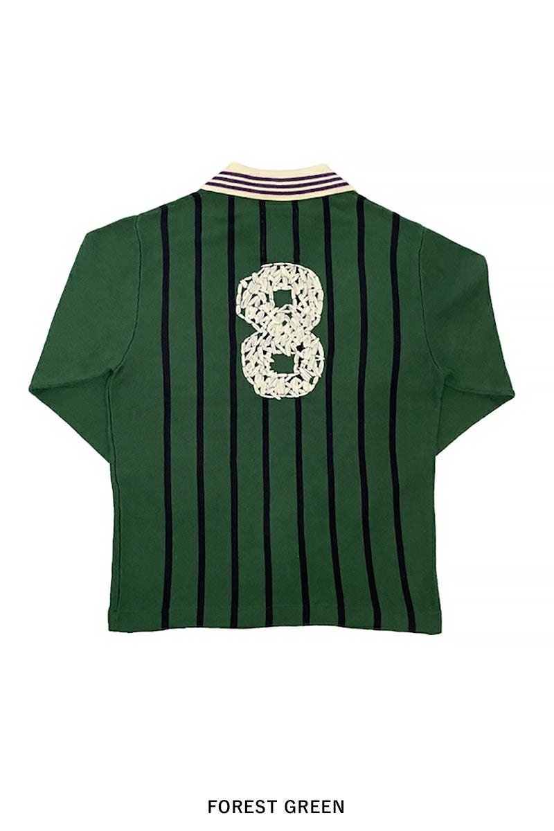RICE NINE TEN(ライスナインテン)KNITTING LONG SLEEVE SOCCER JERSEY ニッティング長袖サッカージャージー KN-LSOC -15