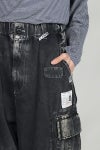 Maison MIHARA YASUHIRO(メゾン ミハラヤスヒロ)REPAIR CARGO TROUSERS リペアカーゴトラウザース A14PT053 -2