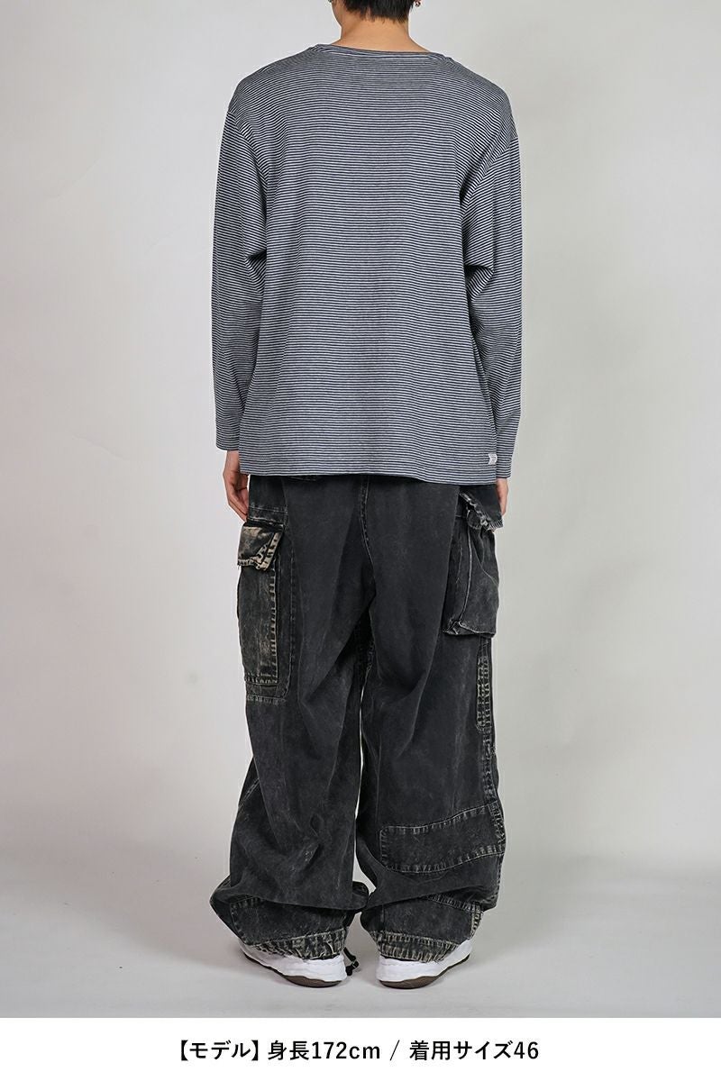 Maison MIHARA YASUHIRO(メゾン ミハラヤスヒロ)REPAIR CARGO TROUSERS リペアカーゴトラウザース A14PT053 -7