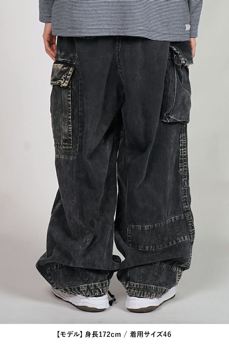 Maison MIHARA YASUHIRO(メゾン ミハラヤスヒロ)REPAIR CARGO TROUSERS リペアカーゴトラウザース A14PT053 -12