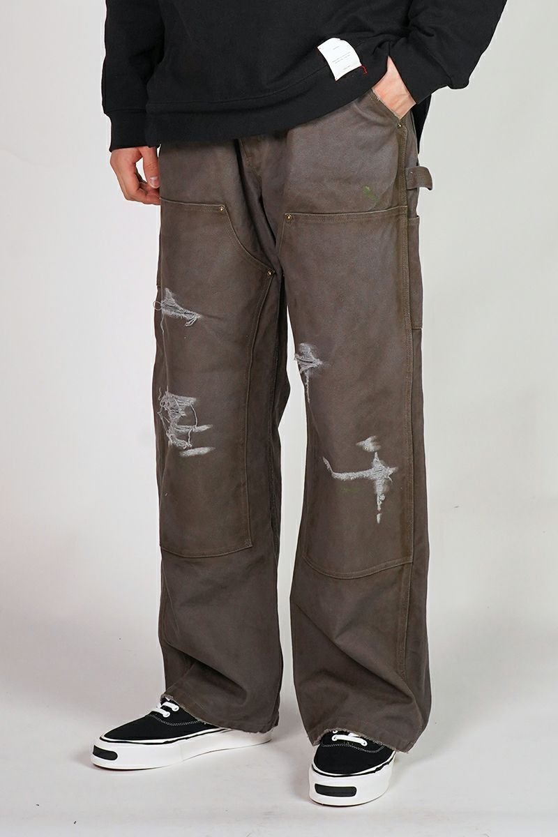 KAMIYA(カミヤ) | KAMIYA(カミヤ)BORO Duck Painter Pants ボロダック 