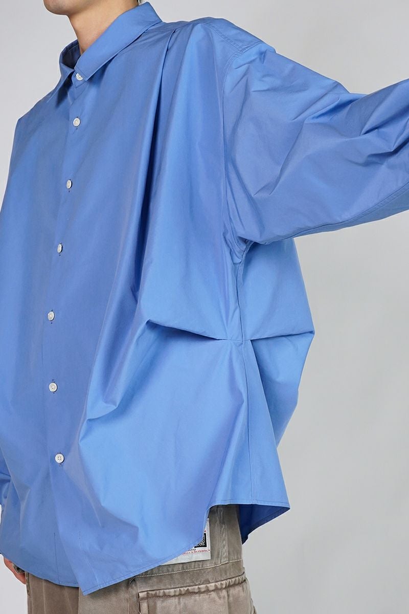 SOFTHYPHEN(ソフトハイフン)TUCKED DETAIL OVERSIZED SHIRT タックディティールオーバーサイズシャツ MGMFB251254 -3