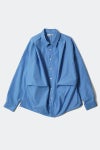 SOFTHYPHEN(ソフトハイフン)TUCKED DETAIL OVERSIZED SHIRT タックディティールオーバーサイズシャツ MGMFB251254 -14