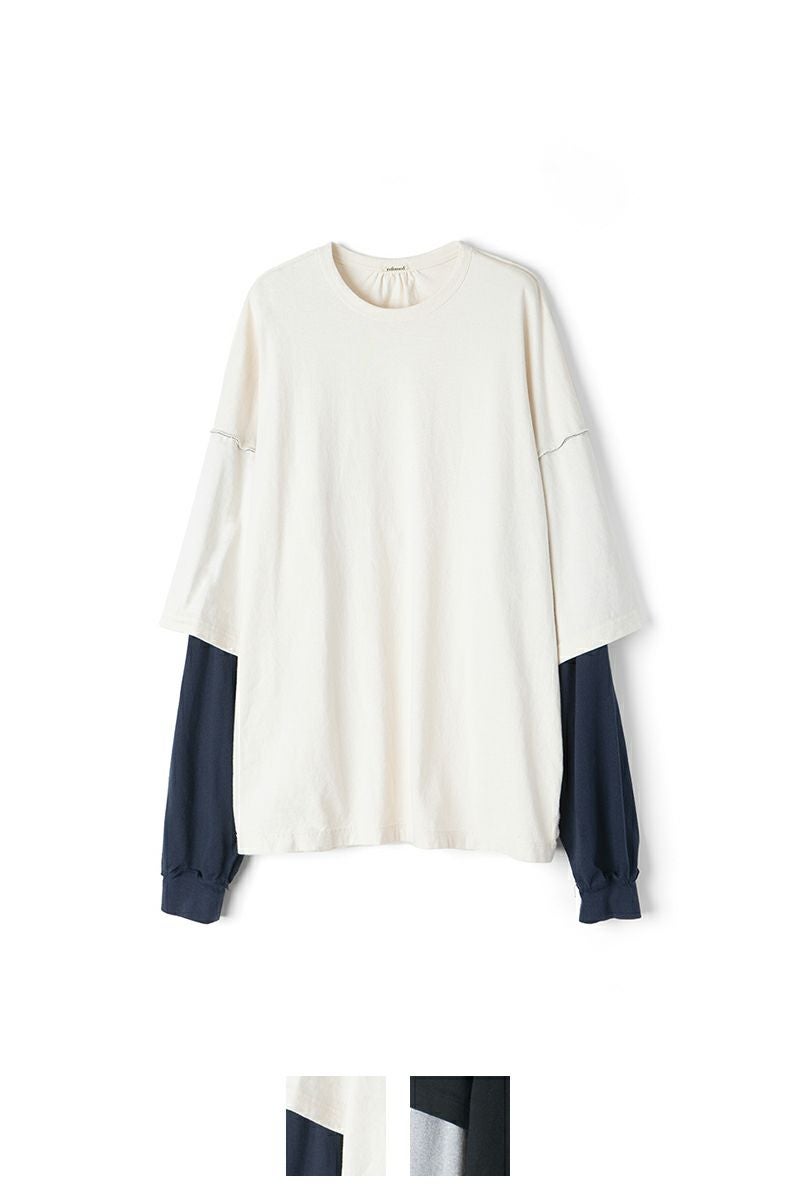refomed(リフォメッド)REVERSIBLE L/S TEE リバーシブル長袖Tシャツ RECU-034