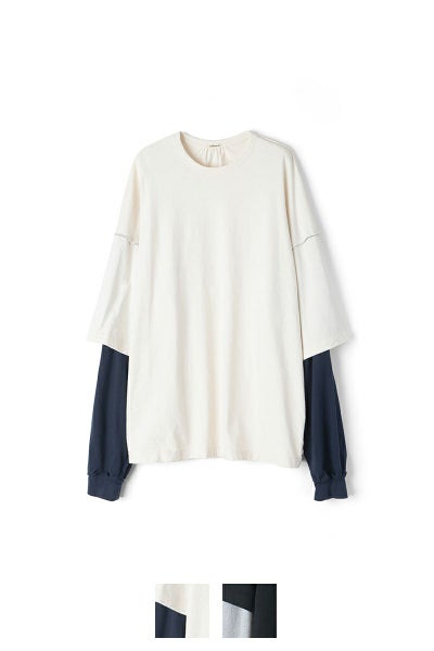 refomed(リフォメッド)REVERSIBLE L/S TEE リバーシブル長袖Tシャツ RECU-034