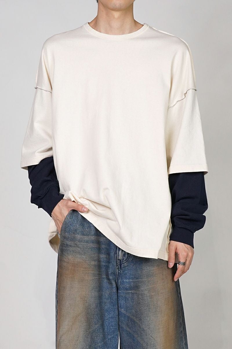 refomed(リフォメッド) | refomed(リフォメッド)REVERSIBLE L/S TEE 
