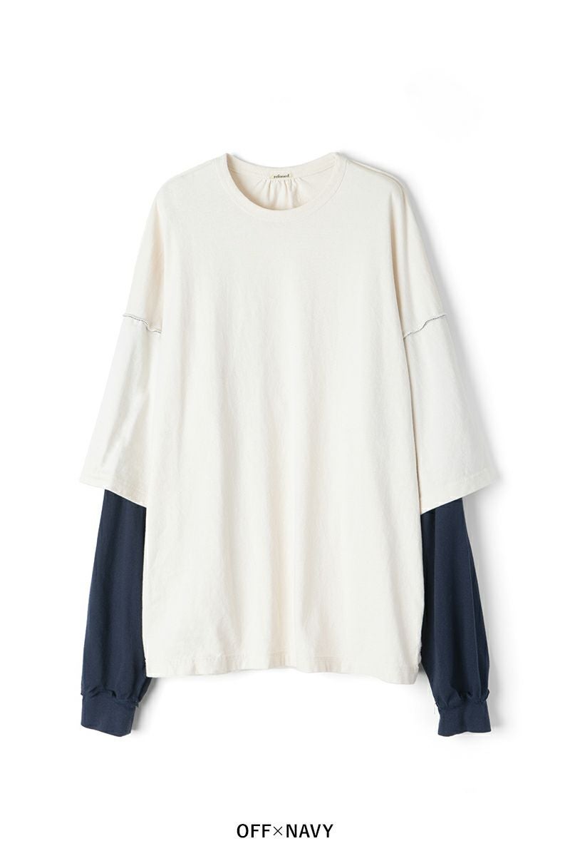 refomed(リフォメッド)REVERSIBLE L/S TEE リバーシブル長袖Tシャツ RECU-034 -14