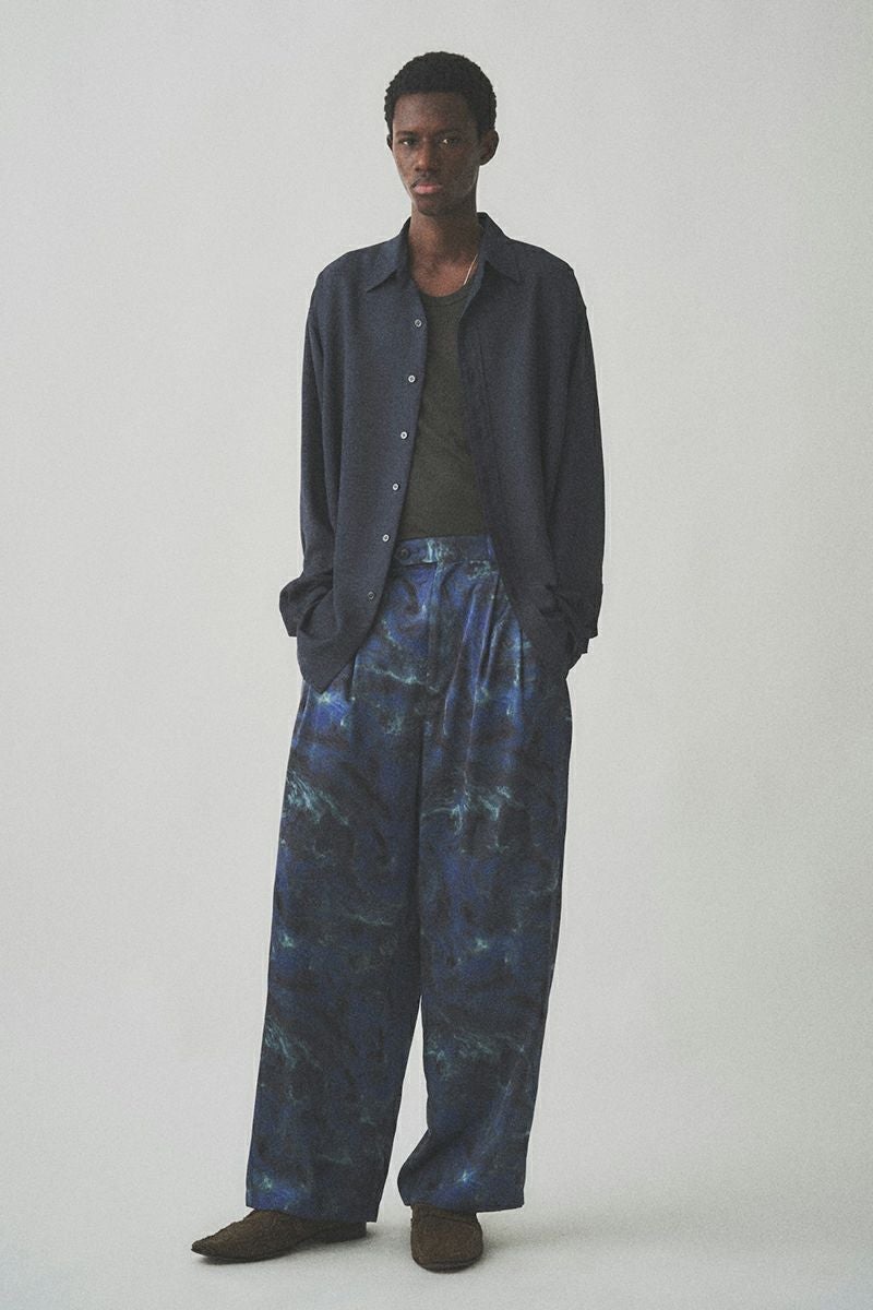 JUHA(ユハ)SHEER SHARKSKIN LS SHIRT シアーシャークスキン長袖シャツ 10210702-3 -4