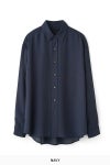 JUHA(ユハ)SHEER SHARKSKIN LS SHIRT シアーシャークスキン長袖シャツ 10210702-3 -11
