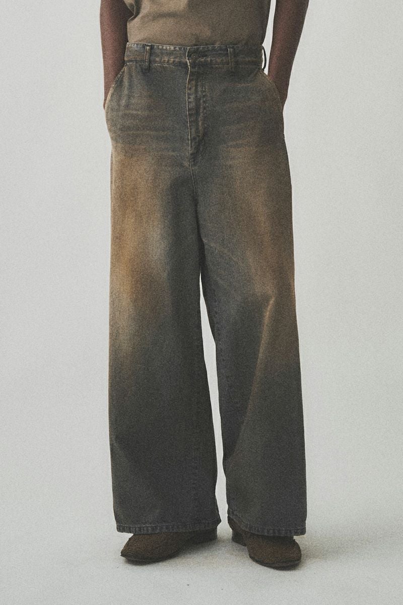 JUHA(ユハ) | JUHA(ユハ)RUST WIDE DENIM PANTS ラストワイドデニム 