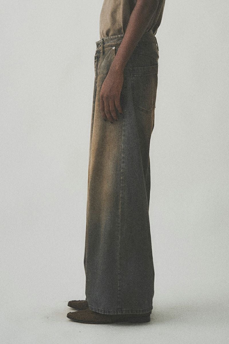 最終値下げJuha　RUST WIDE DENIM PANTS JUHA(ユハ) | JUHA(ユハ)RUST WIDE DENIM PANTS ラストワイドデニム