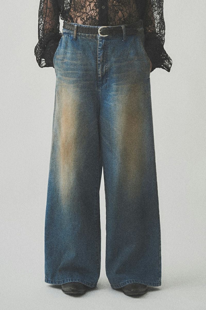 JUHA(ユハ) | JUHA(ユハ)RUST WIDE DENIM PANTS ラストワイドデニム 