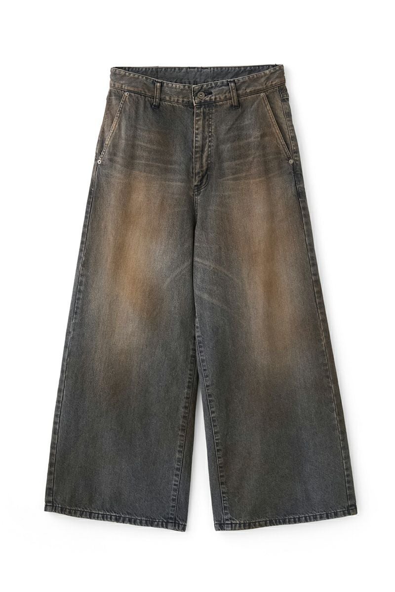 JUHA(ユハ) | JUHA(ユハ)RUST WIDE DENIM PANTS ラストワイドデニム 