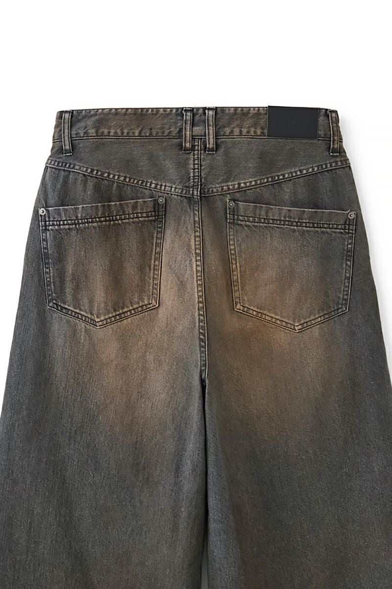 JUHA(ユハ) | JUHA(ユハ)RUST WIDE DENIM PANTS ラストワイドデニム