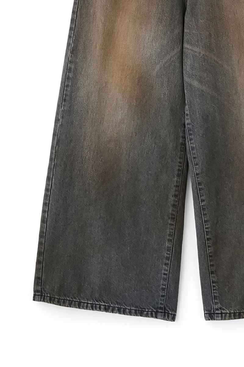 JUHA(ユハ) | JUHA(ユハ)RUST WIDE DENIM PANTS ラストワイドデニム 