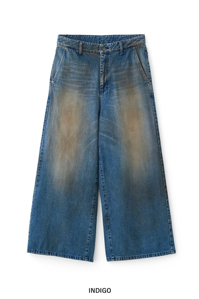JUHA(ユハ) | JUHA(ユハ)RUST WIDE DENIM PANTS ラストワイドデニム JUHA(ユハ) | JUHA(ユハ)RUST WIDE DENIM PANTS ラストワイドデニム