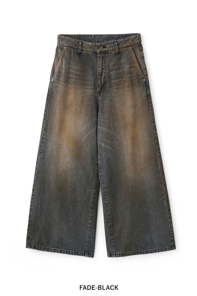 JUHA(ユハ) | JUHA(ユハ)RUST WIDE DENIM PANTS ラストワイドデニム
