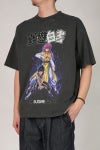 THE SUGAR PUNCH(シュガーパンチ)S/S T-Shirt (KURAMAHIEI) 半袖Tシャツ 幽☆遊☆白書 蔵馬 飛影 TYUM24AM003 -1