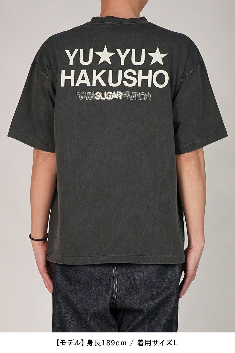 THE SUGAR PUNCH(シュガーパンチ)S/S T-Shirt (KURAMAHIEI) 半袖Tシャツ 幽☆遊☆白書 蔵馬 飛影 TYUM24AM003 -11