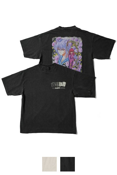 THE SUGAR PUNCH(シュガーパンチ)S/S T-Shirt (YOKOKURAMA) 半袖Tシャツ 幽☆遊☆白書 妖狐蔵馬 TYUM24AM005