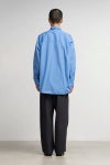 Graphpaper(グラフペーパー)Broad L/S Oversized Regular Collar Shirt ブロードオーバーサイズレギュラーカラー長袖シャツ GM251-50001B -3