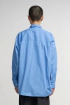 Graphpaper(グラフペーパー)Broad L/S Oversized Regular Collar Shirt ブロードオーバーサイズレギュラーカラー長袖シャツ GM251-50001B -6