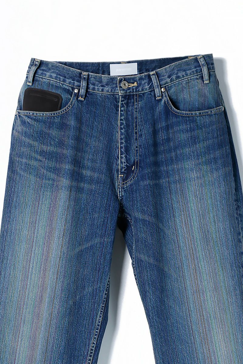 paratrait(パラトレイト)LIGHT RAINBOW NOISE DENIM PT ライトレインボーノイズデニムパンツ PT25S115 -16