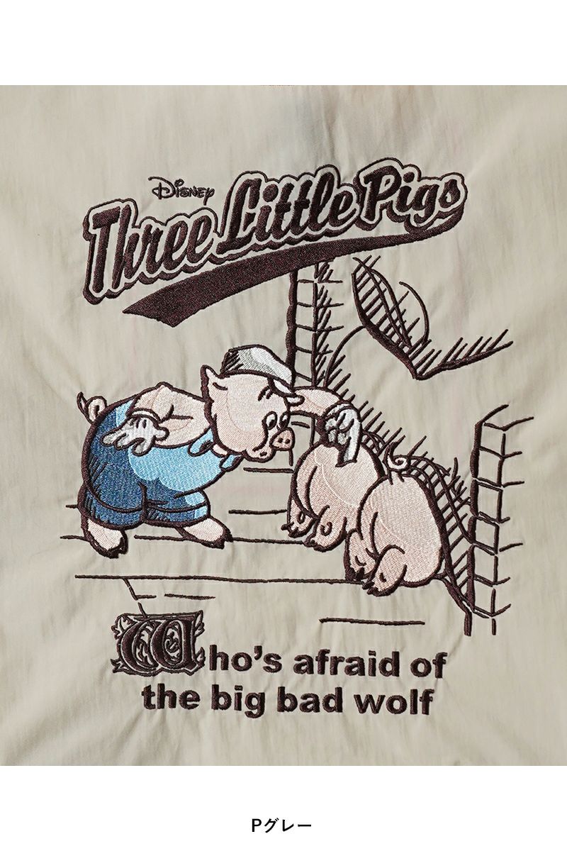 Ball & Chain(ボールアンドチェーン)The Three Little Pigs (M) 三匹の子豚 M ショッピングバック トートバッグ 324003 -9