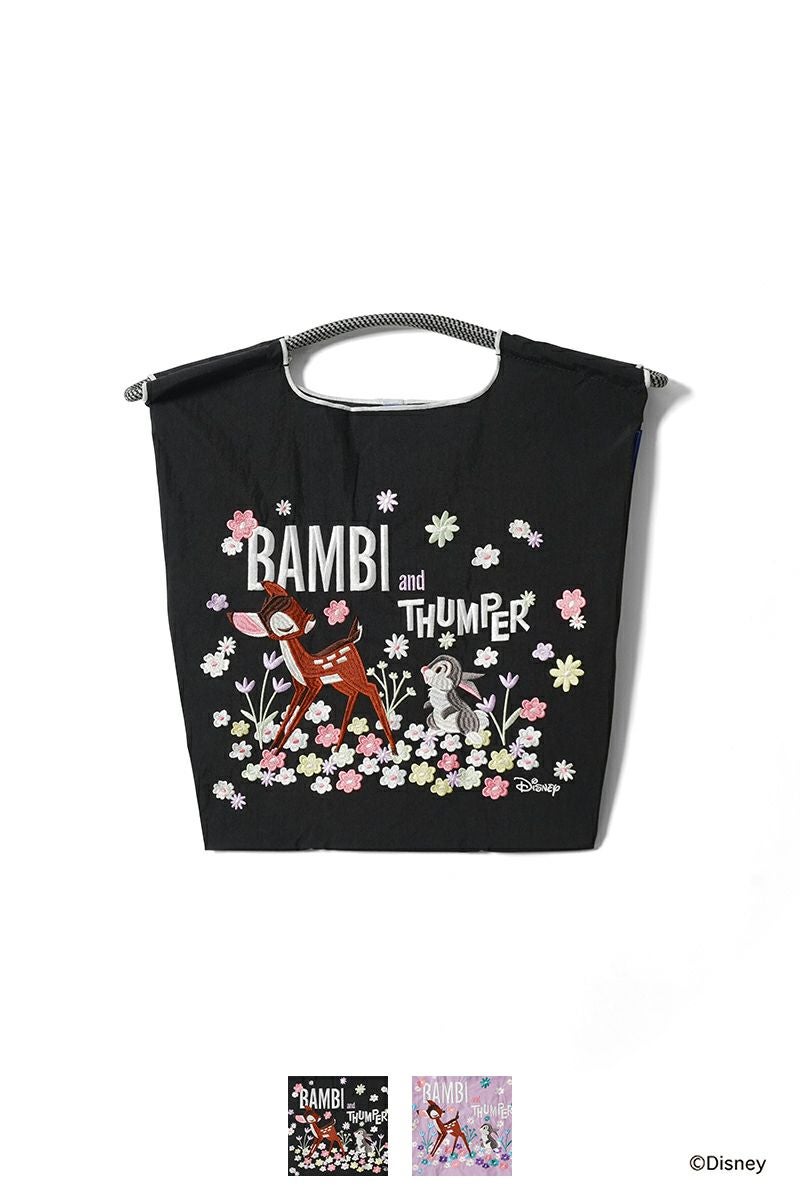 Ball & Chain(ボールアンドチェーン)BAMBI&THUMPER (M) バンビ&とんすけ M ショッピングバック トートバッグ 324005