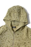 FAF(エフエーエフ)Dameged Zip up Hoodie ダメージジップアップフーディー 003121201 -17