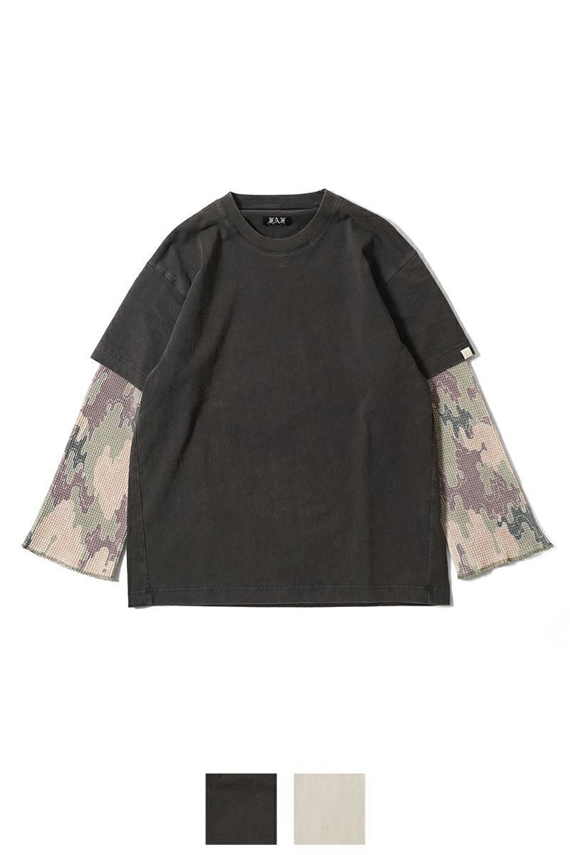 FAF(エフエーエフ) | FAF(エフエーエフ)Camo Double Sleeve Tee カモ