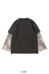 FAF(エフエーエフ)Camo Double Sleeve Tee カモダブルスリーブTシャツ 003121205 -22