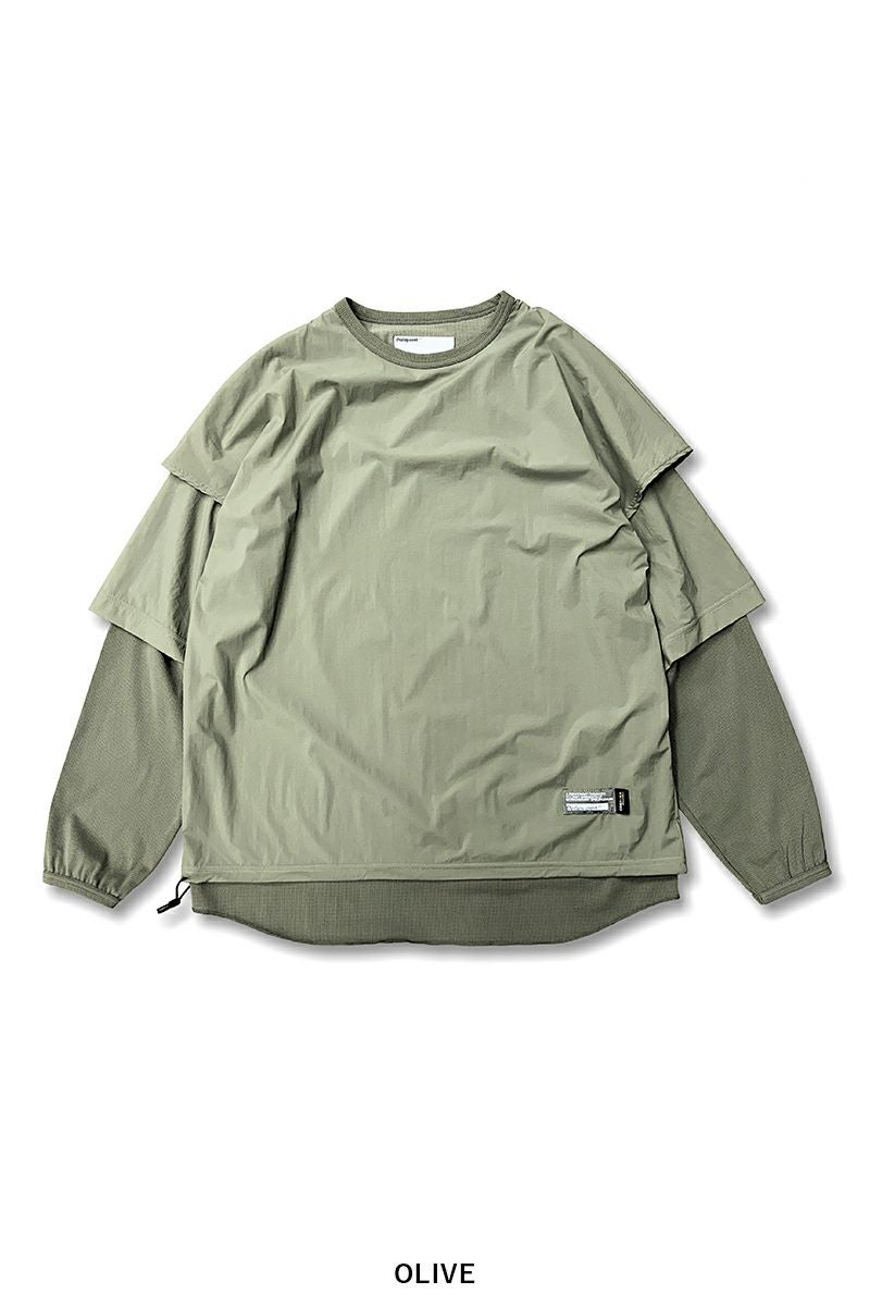 Poliquant(ポリクアント)THE LAYERED L/S TEE レイヤード長袖Tシャツ 2501004 -20