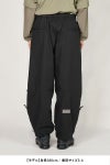 Poliquant(ポリクアント)THE CHANGING LENGTHHEM WIDE ZIP UP TUCKED PANTS チェンジングワイドジップアップタックパンツ 2501016 -12