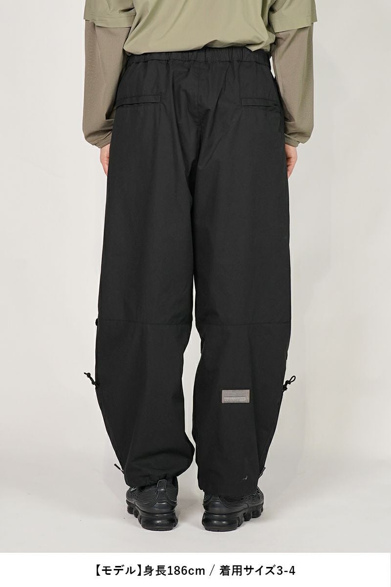 Poliquant(ポリクアント)THE CHANGING LENGTHHEM WIDE ZIP UP TUCKED PANTS チェンジングワイドジップアップタックパンツ 2501016 -12