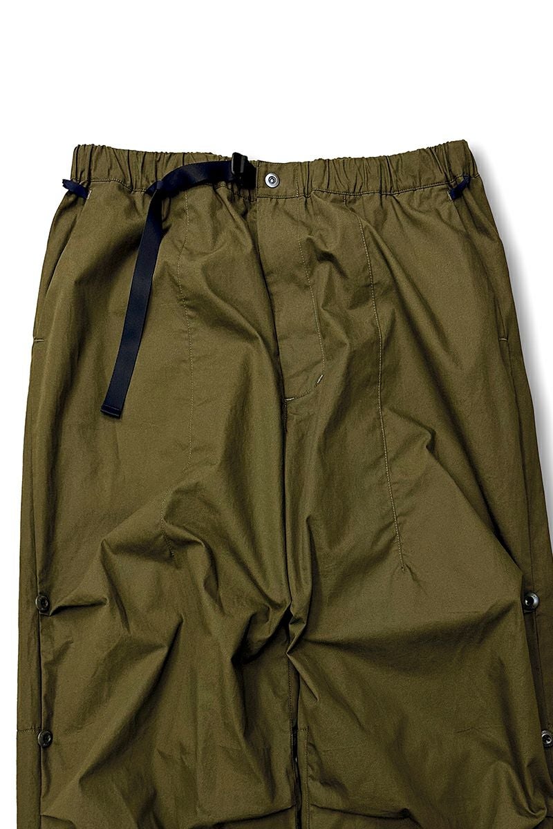 Poliquant(ポリクアント)THE CHANGING LENGTHHEM WIDE ZIP UP TUCKED PANTS チェンジングワイドジップアップタックパンツ 2501016 -14