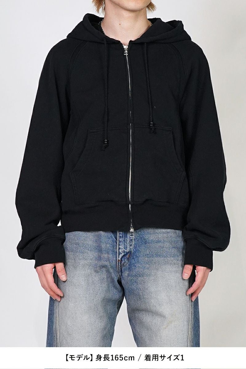 NVRFRGT(ネバーフォーゲット)PANELLED  ZIP UP HOODIE パネルドジップアップフーディー NF251T01 -8