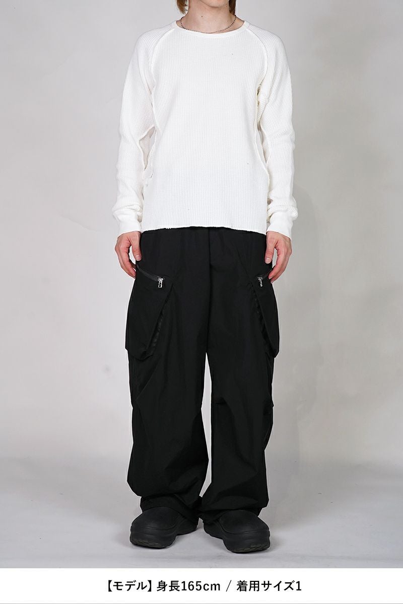 NVRFRGT(ネバーフォーゲット)WAFFLE THERMAL LONG SLEEVE T-SHIRT ワッフルサーマル長袖Tシャツ NF251T10 -8