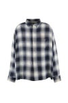 SAINT Mxxxxxx(セントマイケル)SM-HR8-0000-C29 / LM_CHECK SHIRT / CHECK / NVY チェックシャツ