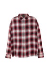 SAINT Mxxxxxx(セントマイケル)SM-HR8-0000-C30 / LM_CHECK SHIRT / CHECK / RED チェックシャツ