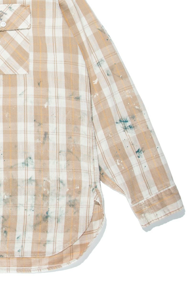 BOWWOW(バウワウ) | BOWWOW(バウワウ)PAINTED PAINTER FLANNEL SHIRT