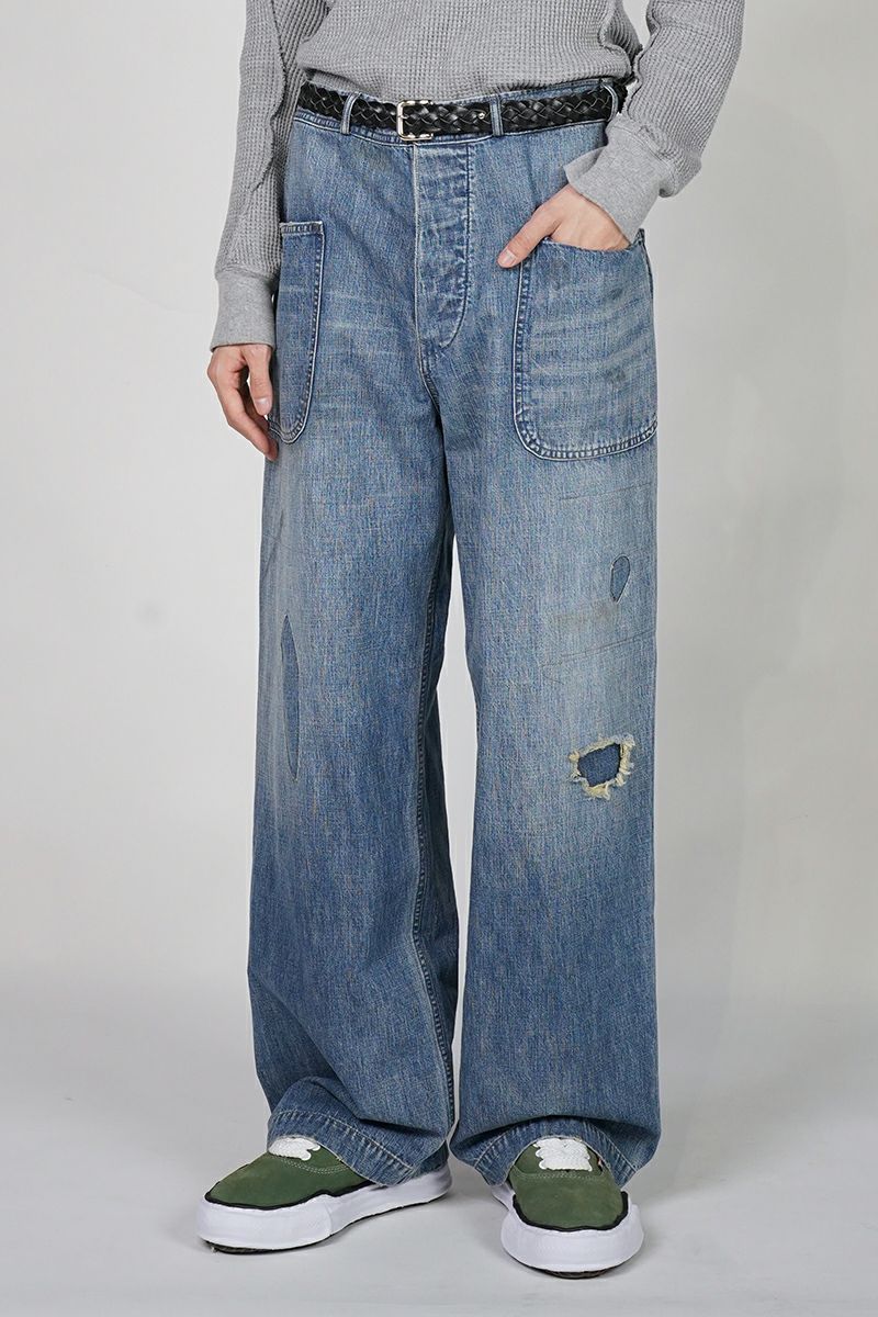 BOWWOW(バウワウ) | BOWWOW(バウワウ)USN M44 DUNGAREE TROUSERS,SIDE 