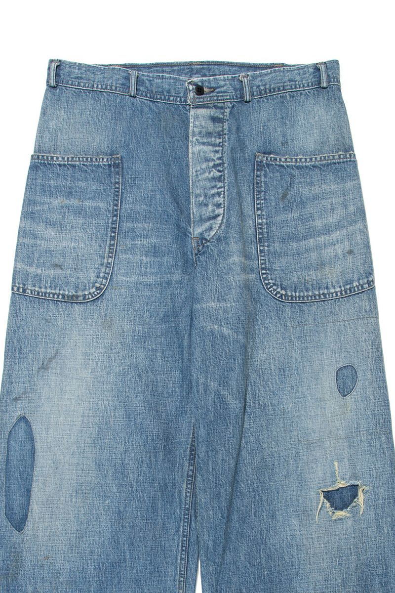 BOWWOW(バウワウ)USN M44 DUNGAREE TROUSERS,SIDE SEAMLESS M44ダンガリートラウザース サイドシームレス BW251-U4DTS -17