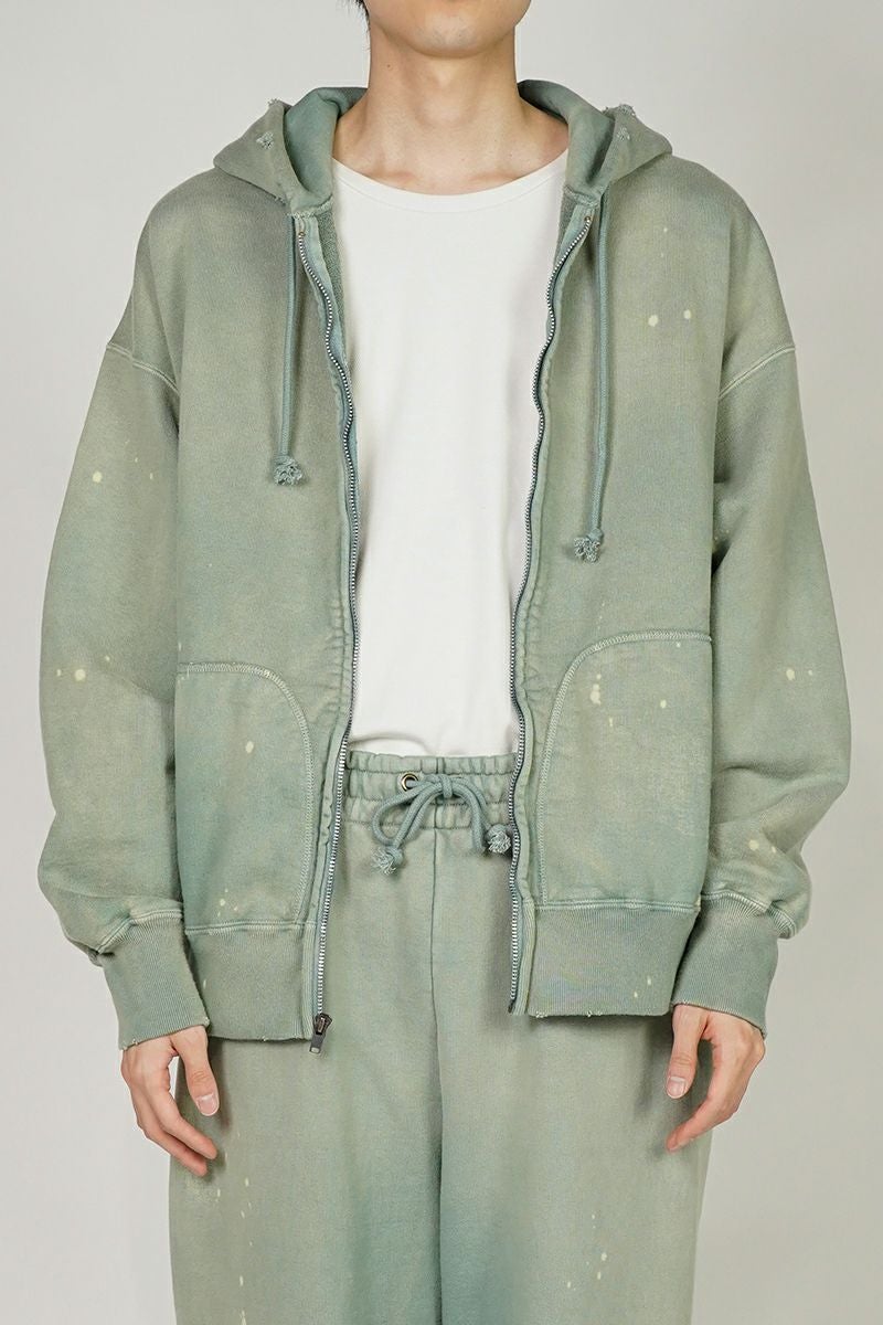 BOWWOW(バウワウ)ZIP HOODIE AGING ジップフーディー エイジング BW251-ZHA -2