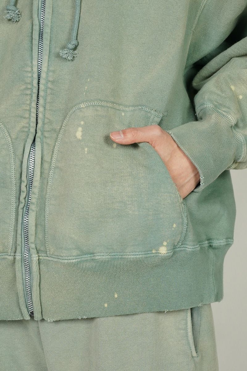 BOWWOW(バウワウ)ZIP HOODIE AGING ジップフーディー エイジング BW251-ZHA -6